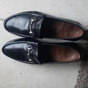 Allen Edmond  men's black shoe,sizes 10